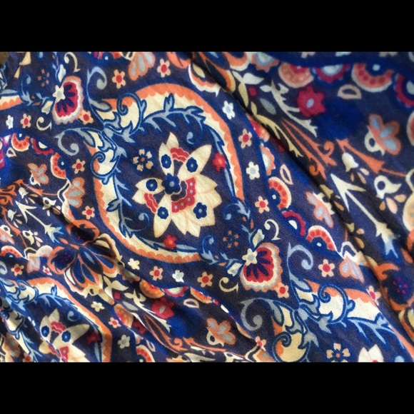 Splendid Cotton Peplum Ruffle Bottom Dress/Tunic - Picture 2 of 2